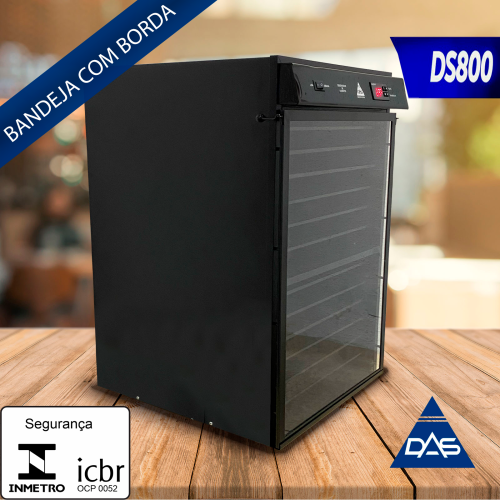 Desidratador de Alimentos – Modelo DS-800 (12 Bandejas C/ Bordas) + FOLHA DE NYLON